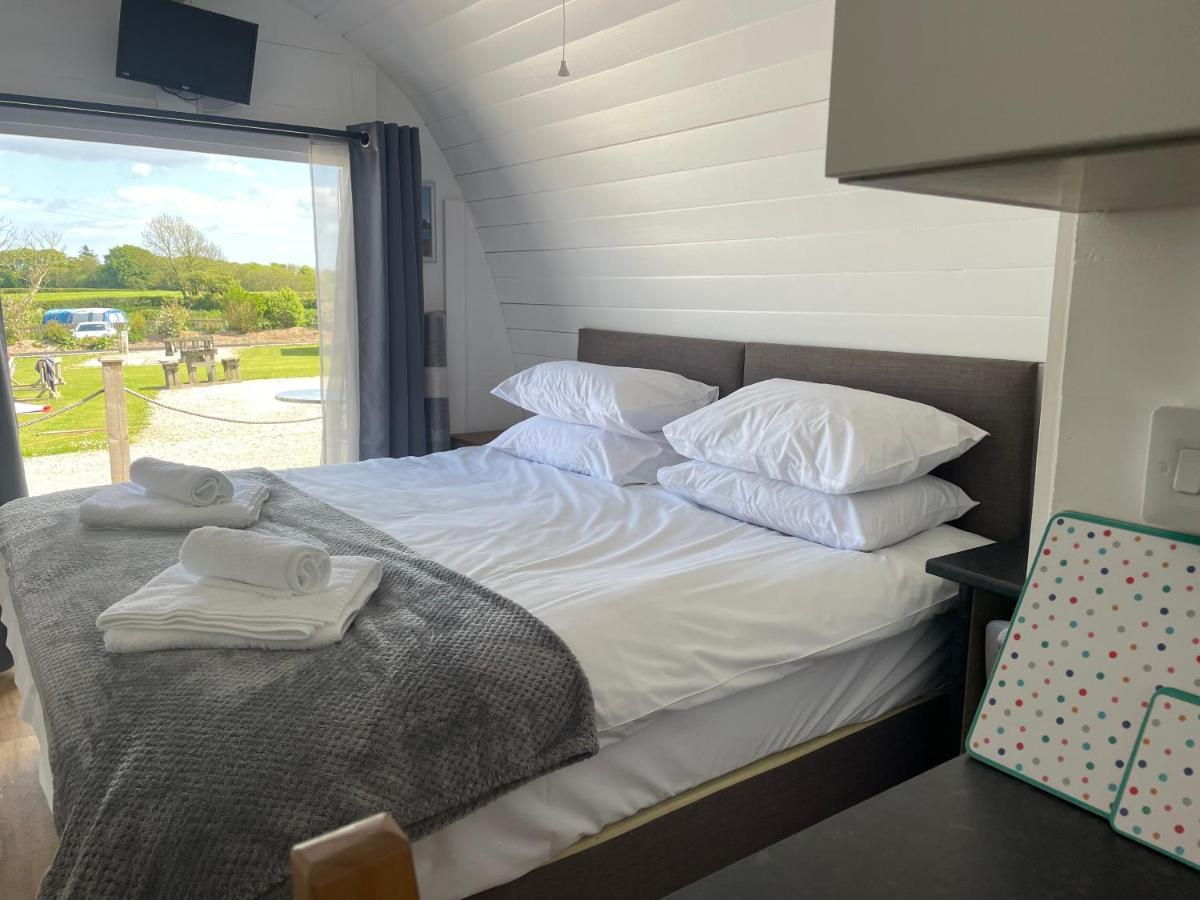 Glamping Pod With Ensuite Wc Near Kingsbridge & Salcombe Campsite *